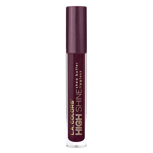 L.A. Colors High Shine Shea Butter Lip Gloss, Lavish, 0.14 Ounce, (CLG941)