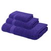 American Fluffy Towel 3-Piece Towel Set Turkish Cotton, Contains 1 Bath Towel, 1 Hand Towel, 1 Wash Clothes -Highly Absorbent Towels for Bathroom, Hotel, Gym & Spa (3-Piece, Purple)