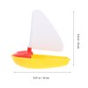Vaguelly Toy Boat Bath Toys, Mini Sailing Boat Yacht Pool Toy Speed Boat Sailing Boat Bathtub Floating Toy for Kids Educational Toys Bathing Swimming Pool Toy