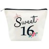 Charmoly Sweet 16 Gifts for Girls 16th Birthday Gifts Ideas 16 Year Old Girls Sweet Sixteen Gifts for Teen Girls Cute Makeup Bag