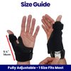 Thumb Splint CMC Thumb Brace - Thumb Spica Splint for Thumb Arthritis Pain Relief & Thumb Support. Wrist Brace & Thumb Stabilizer Thumb Support For Joint Tendonitis. Fits Left Right Hands Womens Mens