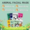 8 Pcs Facial Masks - Face Mask Sheets - Face Mask Skin Care - Sheet Masks with Hyaluronic Acid & Plant Extract - Face Mask Pack for Women with Cute Animal Package, Moisturize,Nourish,Hydrate,Smooth