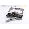Nanch Electronics Screwdriver Set with Telescopic Aluminum Handle and 23 Alloy S2 Screwdriver Bits for Computer Smartphone Watches and other Small Tablets