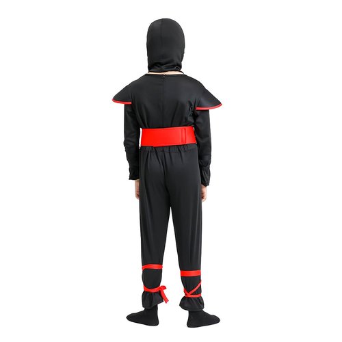 Dressy Daisy Little Kids Boys Ninja Halloween Costume Dress Up Party Outfit Set with Mask and Accessories Size 10-12