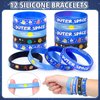 SNLN 84Pcs Outer Space Party Favors Astronaut Birthday Supplies Bag Bouncy Ball Scratch Paper Necklace Silicone Bracelet Diy Sticker Goodie Bag Stuffer Kids Boys Galaxy Themed Party Favors