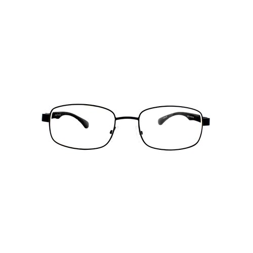 SAV Eyewear Men's Optitek Computer 2101 Black Round Reading Glasses, 34 mm + 1.5