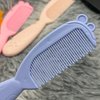 Set of 3 Hair Detangling Comb Set for Teasing and Parting, Hair Care Handgrip Comb for Curly, Wet, Long Hair, Compact and Durable Styling Comb for On-the-Go Styling