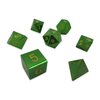 Norse Foundry 7PC RPG Metal Dice Set - Goblin Horde