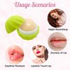 RONRONS 0.25 oz/7g Sphere Lip Balm Containers, 8 Refillable Screw Cap Empty Lip Balm Tubes, DIY Reusable Lipstick Tubes Lip Gloss Containers Ball BPA Free Colorful Mini Makeup Lipgloss Tubes(4 Colors)