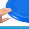 PATIKIL Flying Disc 9 Inch 65 Gram, 2 Pack Ultimate Competition Discs Sport Training Disk for Backyard Lawn Beach Outdoor Park, Blue