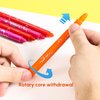 M&G Washable Tempera Paint Sticks, 48 colors Solid Tempera Paint Set with 1 paint brush for Kids, Super Quick Drying, Works Great on Paper Wood Glass Ceramic Canvas
