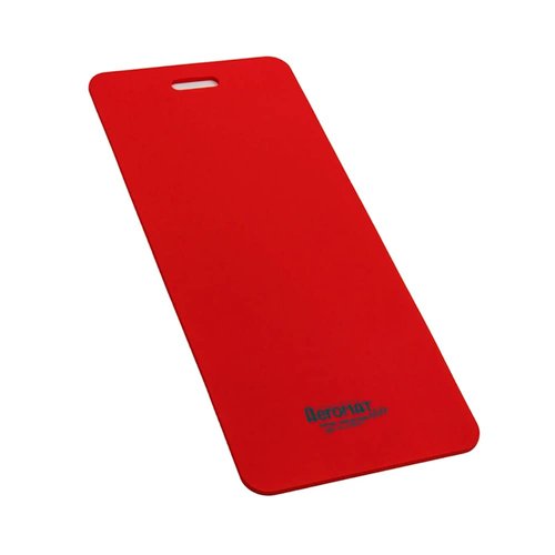 Aeromat Workout Mat with Handles, 1/2x20x48-Inch, Red (74502)