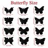Kukiwhy 24 PCS Rainbow Spring Butterfly Crafts Scratch Cards,Party Favors DIY Birthday Gift Supplies for Kids, 12 Styles