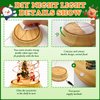 LEFJUBAW Make Your Own Christmas Night Light, Christmas Toys for Kids, Christmas Craft Kit, DIY Arts and Crafts Lamp Project for Girls(USB Upgrade Edition), Gifts for 4 5 6 7 8 9 10 Year Old Kids