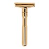 Merkur Adjustable Futur Safety Razor Gold Plated 702