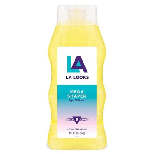 L.A. LOOKS Styling Gel Mega Mega Hold 20 oz (Pack of 10)