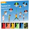 Yihurlm 6Pcs Parachute Toy,Parachute Toys for Kids,Outdoor Children's Flying Toys,Tangle Free Throwing Toy Parachute Gifts for 3 4 5 6 7 8 9 10 Year Old Boys Girls,No Assembly Required
