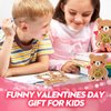 Jetec 80 Pack Valentine's Day Gift Cards Valentine Bear Exchange Cards Funny Valentines Day Greeting Cards for Party Favor Supplies