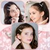 Jexine 12 Pieces Hair Clips, Silver Butterfly Rhinestone Barrettes for Women, Hair Snaps for Girls, Shining Hair Barrette Hairpins Hair Accessories for Wedding