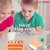 Matching Letter Game for Kids - Sight Read, Word Matching, Alphabet Letters - Fun and Educational Learning Toys for Toddler, Preschool, Kindergarten - Reading and Spelling Games for Kids Ages 4-8