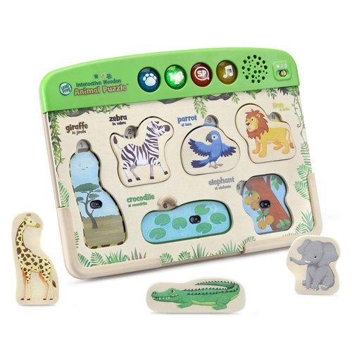 LeapFrog Interactive Wooden Animal Puzzle