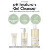 HYGGEE pH Hyaluron Gel Cleanser - Hyaluronic Acid Hydrating Face Wash - pH Balancing Formula for All Skin Types - Hypoallergenic Mild Makeup Cleansing Gel, 1.69 fl.oz. x 2 Pack