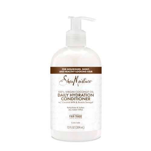 Sheamoisture Daily Hydrating Conditioner For All Hair Types 100% Virgin Coconut Oil Sulfate-Free 13 oz (Packaging May Vary)