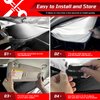 ARISMOTOR Windshield Sun Shade for Mazda CX5 2017-2024, Custom Fit Foldable Front Window Sunshade Sun Visor Protector, Block UV Rays Keep Your Car Cooler