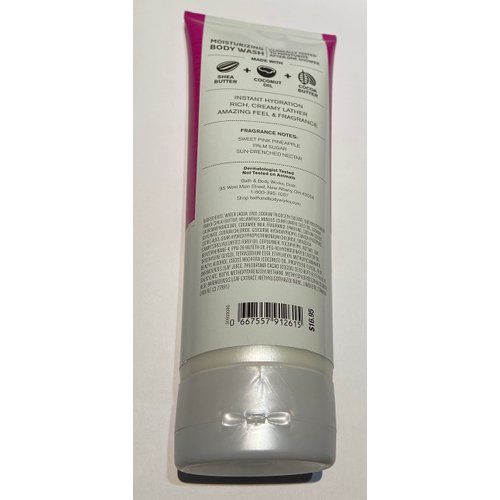 Bath and Body Works Moisturizing Body Wash 10 oz (Pink Pineapple Sunrise)