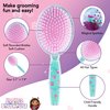Gabby's Dollhouse Hair Brush with Magical Sparkling Stars Confetti Hair Brush - Kids Hair Brush Ages 3+
