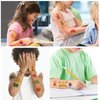 Back To School Tattoo Stickers Cute Bus Temporary Tattoos Stickers Stationery Globe Pencil Water Transfer Stickers First Day of School Art Sticker Arm Body Decoration for Students Adult 10 Sheets