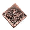 Cryptic Creative Copper Goblin Decision Coin D2 Heads-Tails - Yes-No RPG LARP