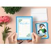 Leigha Marina It's a Boy Penguin Baby Shower Invitations – 20 Cards & 20 Envelopes