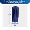 Ice Pack for Injuries Reusable: Ohuhu Ice Cold Packs Ice Bag Hot Water Hot & Cold Therapy Pain Relief for Knee Leg Injury No-Leak Breathable Waterproof Ice Bags Size 9", Blue