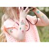 Mermaid Temporary Tattoos(80 designs) - COKOHAPPY Fake Mermaid Assorted Temporary Tattoos For Kids Children Girls Birthday Party Favors Supplies Party Accessories