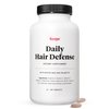 Keeps Daily Hair Supplement, 180 Tablets - Saw Palmetto Promotes Healthy Hair - Biotin, Vitamins A, B6, B12, C, D, Calcium, Selenium & Zinc - Men & Women - 3 Month Supply