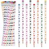 Weecent 48 Pcs Paw Print Pencil 8 Color Pencils Party Favors for Kids Wooden Writing Novelty Pencils with Erasers Dog Party Favors Fun School Supplies and Reward Prizes
