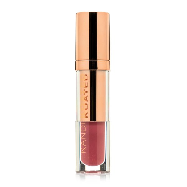 Kandi Koated Lacquer Illuminating Lip Cream [Tease] Creamy Lip Gloss | Natural Colors, Moisturizing Lip Lacquer, Paraben-Free, Cruelty-Free | Beauty & Makeup