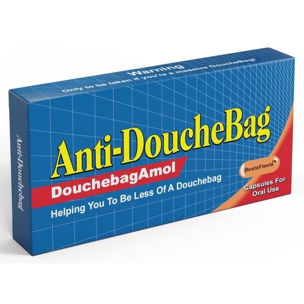 Prank Pill Box Funny Gifts for Men - Gag Christmas Gifts Funny - Prank Gift - Gag Gift Idea for Adults - Adult Gifts - Presents for Men Empty Prank Gift Box Fill It with Candy (Anti-D*ucheBag)