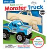 Works of Ahhh... Craft Set - Monster Truck Premium Wood Paint Kit