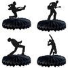 Gyufise 8Pcs Music Honeycomb Table Centerpiece Black Glitter Rock Pop Music Theme Table Toppers Honeycomb Centerpieces for Music Concert Theme Boys Girls Birthday Party Decorations Supplies