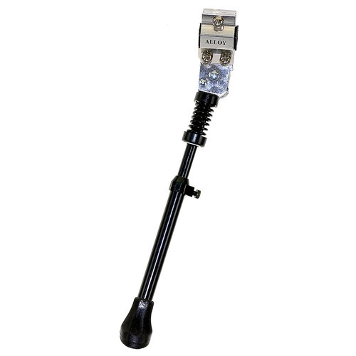 Tranz X Adjustable Alloy Bicycle Kickstand, Black