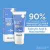 The Derma Co Sali-Cinamide Anti-Acne Face Wash | with 2% Salicylic Acid & 2% Niacinamide | Helps Reduce Acne & Acne Marks | Deeply Cleanses Clogged Pores | 2.71 Fl Oz/80ml