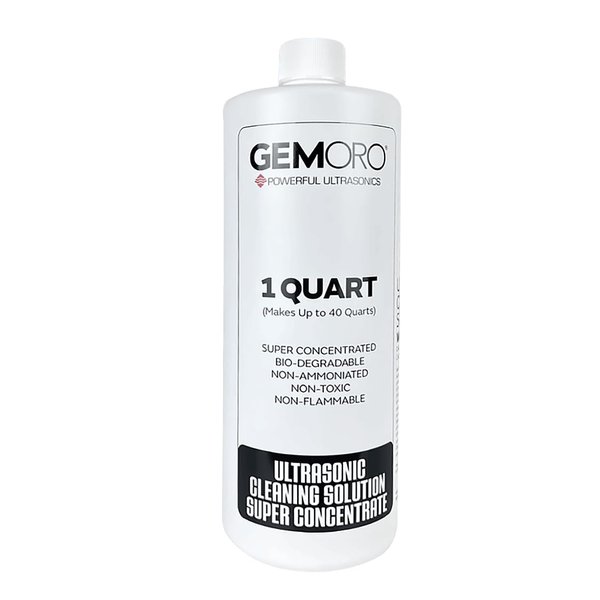 GemOro Jewelry Cleaner Solution Concentrate (1 Quart)