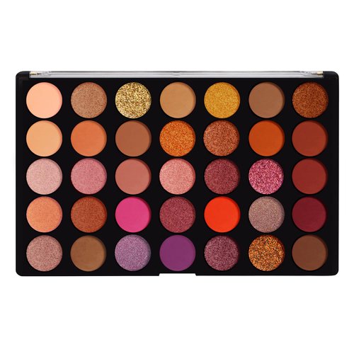 Profusion Cosmetics 35 Shade Mirage Eyeshadow Palette, Ultra Pigmented Powder Bright Vibrant Colors for Stunning Eye Looks With Soft, Skin Friendly, Long-Lasting, Professional Makeup Kit for Womens