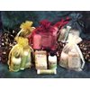 Organza Gift Bags with Natural Skin Care Products (Dude (Men))
