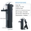 FEDOUR Submersible Aquarium Internal Filter, Filter with Water Pump for Fish Tank up to 35 Gallon (for 1-20 Gallon)