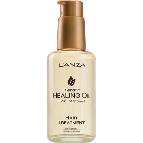 L'ANZA Keratin Healing Oil Hair Treatment, Hair Oil Revives & Nourishes Dry Damaged Hair & Scalp, Sulfate Free with Phyto IV Complex, Cruelty Free Volumizing Hair Care with UV Protection (6.2 Fl Oz)