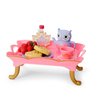 American Girl WellieWishers 14.5-inch Doll Breakfast in Bed Tray Playset with Tea Set and Breakfast Food, For Ages 4+