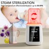 Baby Bottle Warmers, Goard Fast Bottle Warmers for Breastmilk, Formula with Smart Temperature Control, Thermostat Nutri Baby Milk Warmer with Thaw, Night Light for All Bottles